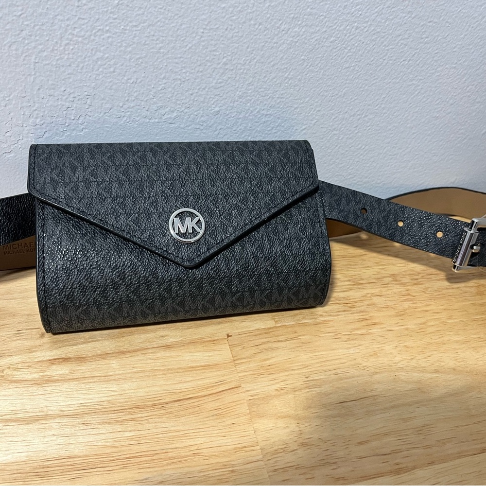 Michael Kors Charcoal Belt Bag